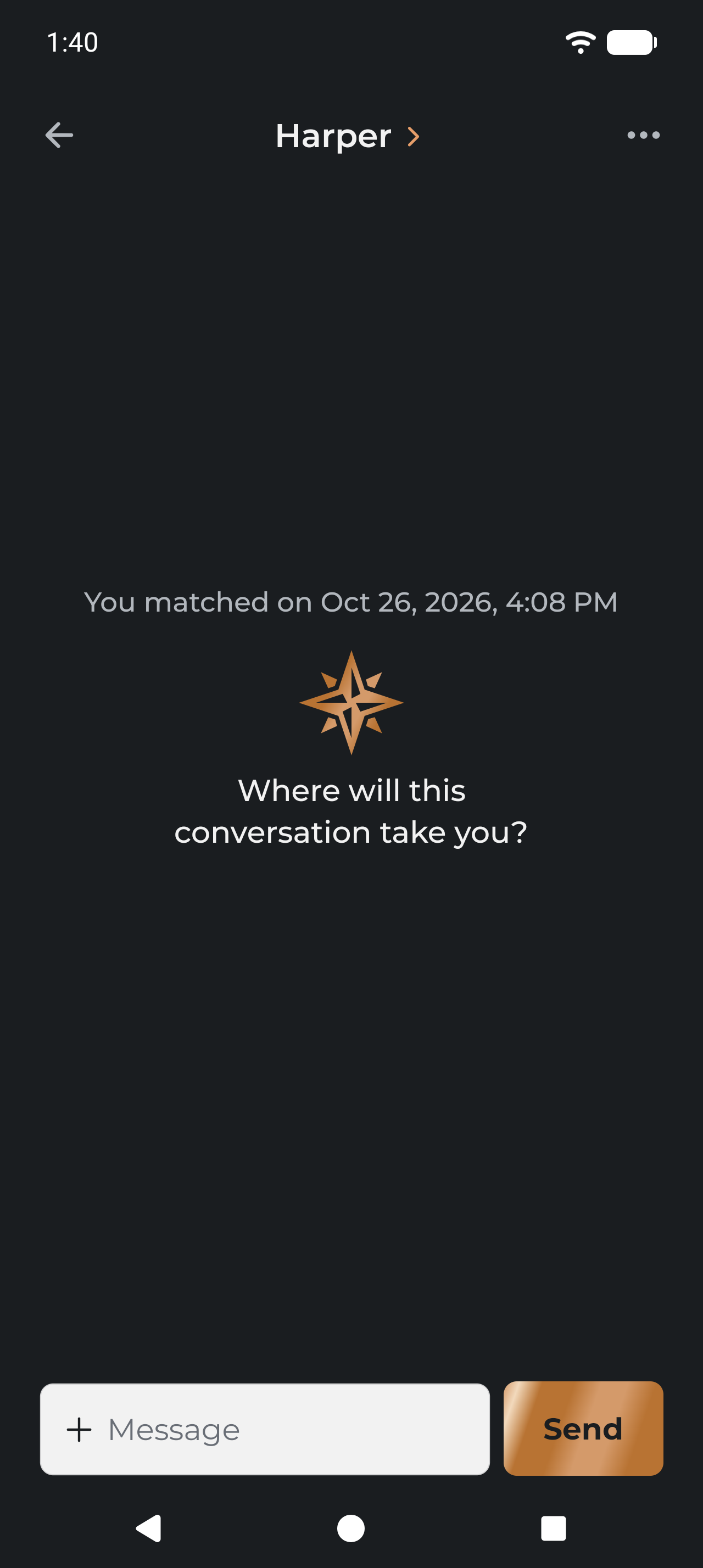 A New Match